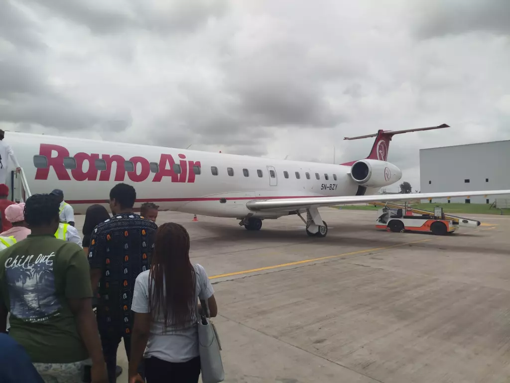 Airplane at the airport